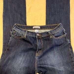 Luna Nora Jeans Mid Rise Boot Cut Jeans size 12